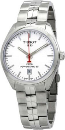 Tissot Miesten kello T101.407.11.011.00 Pr 100 Hopea/Teräs Ø39 mm