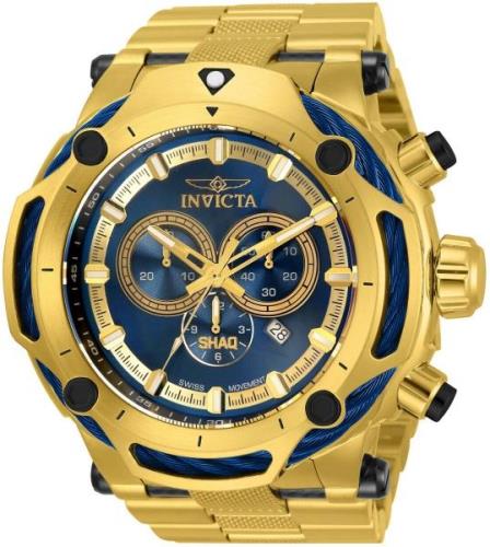 Invicta Miesten kello 33660 Shaq Sininen/Hiilikuitua Ø60 mm