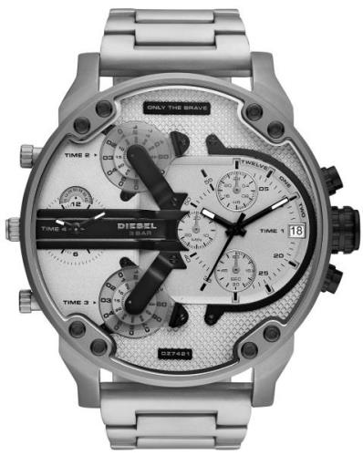 Diesel Miesten kello DZ7421 Mr. Daddy Hopea/Teräs Ø57 mm