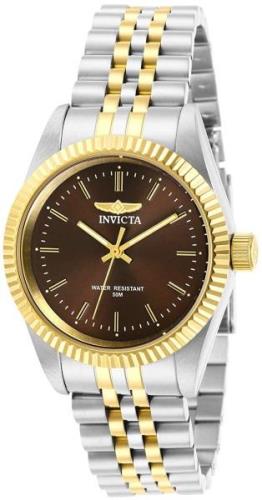 Invicta Naisten kello 29404 Specialty Ruskea/Kullansävytetty teräs