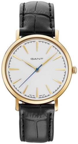 Gant Naisten kello GT021004 Stanford Valkoinen/Nahka Ø36 mm