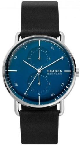 Skagen Miesten kello SKW6702 Horizont Harmaa/Nahka Ø42 mm