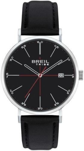 Breil Miesten kello EW0548 Tribe Musta/Nahka Ø41 mm