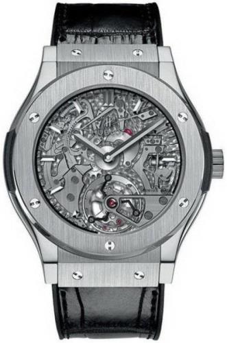 Hublot Miesten kello 504.NX.0170.LR Classic Fusion Luurankokello/Kumi