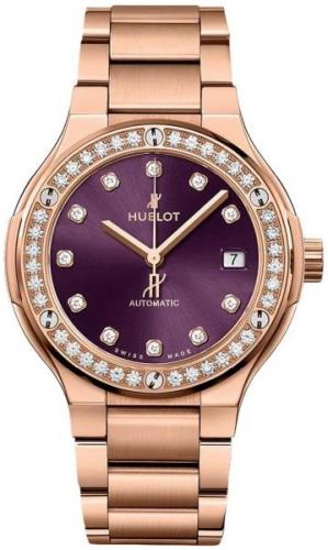 Hublot Naisten kello 568.OX.898V.OX.1204 Classic Fusion Violetti/18K