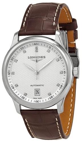 Longines Miesten kello L2.628.4.77.3 Master Hopea/Nahka Ø38.5 mm