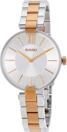 Rado Naisten kello R22850103 Coupole Hopea/Punakultasävyinen Ø32.5