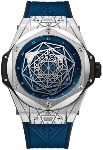 Hublot Miesten kello 415.NX.7179.VR.MXM18 Big Bang 45Mm Sininen/Kumi