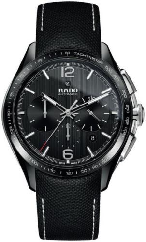 Rado Miesten kello R32121155 Hyperchrome Musta/Nahka Ø45 mm