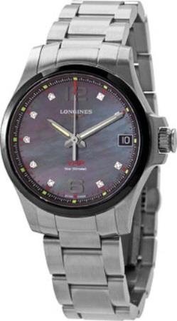 Longines Naisten kello L3.319.4.88.6 Conquest V.H.P. Musta/Teräs