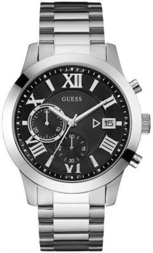 Guess Miesten kello GW0668G3 Musta/Teräs Ø42 mm