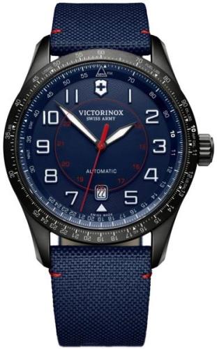 Victorinox Miesten kello 241820 Airboss Sininen/Nahka Ø42 mm