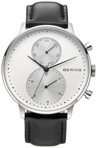 Bering Miesten kello 13242-404 Classic Valkoinen/Nahka Ø42 mm