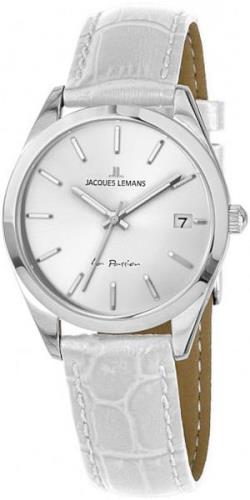 Jacques Lemans Naisten kello 1-2084B La Passion Hopea/Nahka Ø30 mm