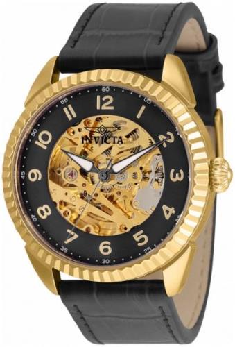 Invicta Miesten kello 36563 Specialty Musta/Nahka Ø42 mm