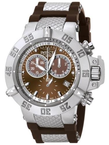 Invicta Miesten kello 5513 Subaqua Sport Ruskea/Kumi Ø50 mm