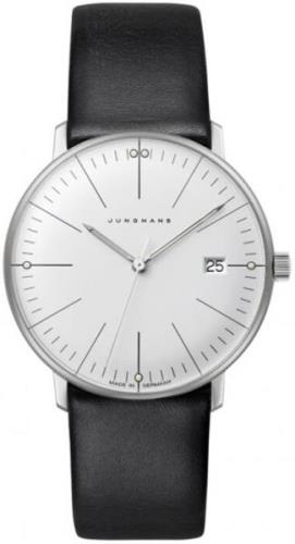 Junghans Naisten kello 47/4251.04 Max Bill Hopea/Nahka Ø32.7 mm