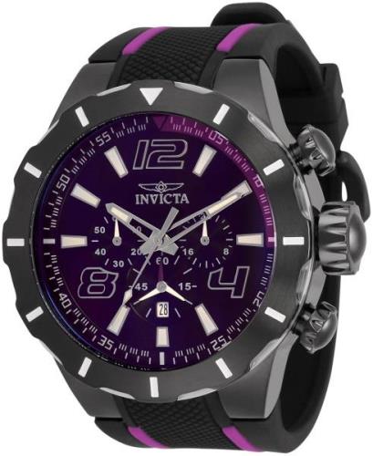 Invicta Miesten kello 33324 S1 Rally Violetti/Kumi Ø52 mm