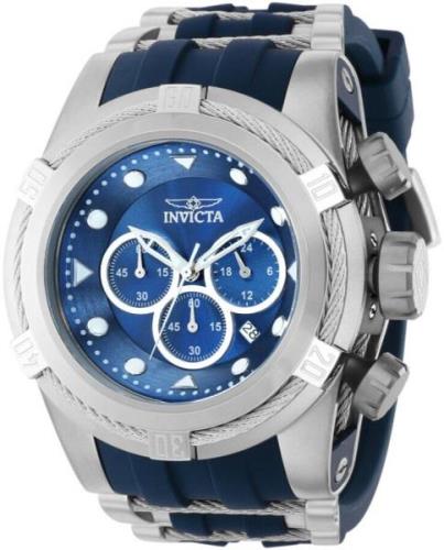 Invicta Miesten kello 37191 Bolt Sininen/Teräs Ø53 mm