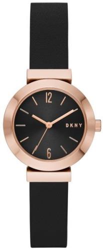 DKNY Naisten kello NY2996 Stanhope Musta/Nahka Ø29 mm