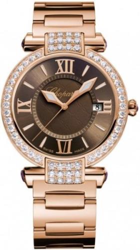 Chopard Naisten kello 384221-5012 Imperiale Ruskea/18K punakultaa