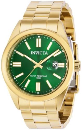 Invicta Miesten kello 38464 Pro Diver Vihreä/Kullansävytetty teräs