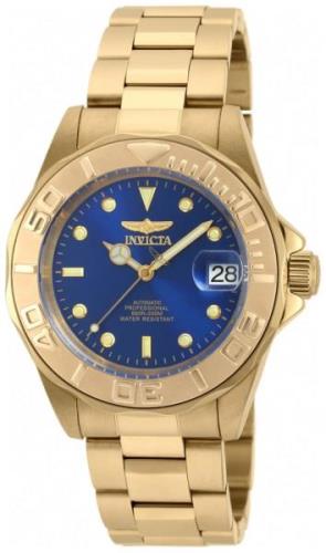 Invicta Miesten kello 90186 Pro Diver Sininen/Kullansävytetty teräs