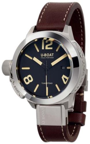 U-Boat Miesten kello 8094 Classico Musta/Nahka Ø45 mm