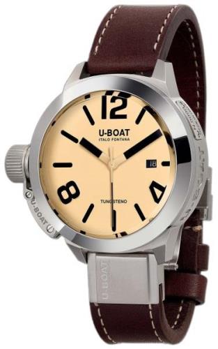 U-Boat Miesten kello 8093 Classico Beige/Nahka Ø45 mm