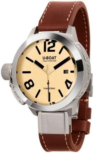 U-Boat Miesten kello 8091 Classico Beige/Nahka Ø50 mm