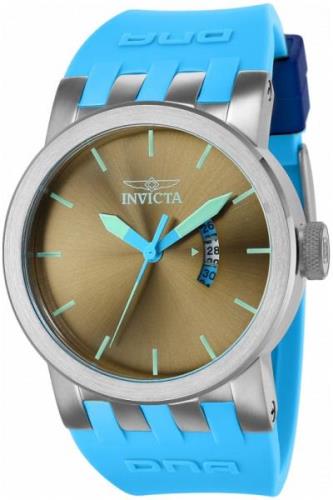 Invicta Miesten kello 36958 Dna Vihreä/Kumi Ø46 mm