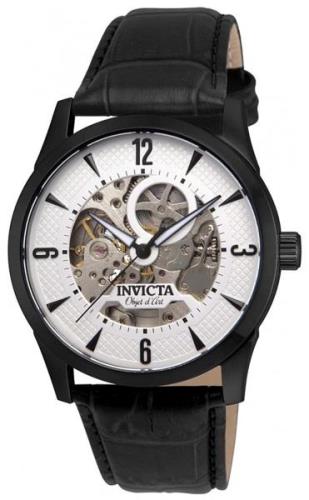 Invicta Miesten kello 22639 Valkoinen/Nahka Ø42 mm