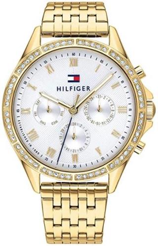 Tommy Hilfiger Naisten kello 1782142 Valkoinen/Kullansävytetty