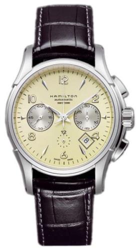 Hamilton Miesten kello H32656725 Beige/Nahka Ø42 mm