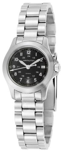 Hamilton Naisten kello H64211133 Khaki Musta/Teräs Ø27 mm