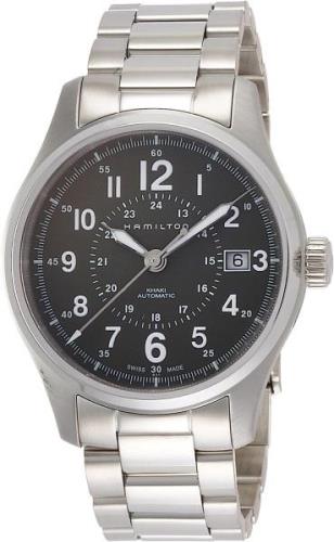 Hamilton Miesten kello H70595163 Khaki Vihreä/Teräs Ø40 mm