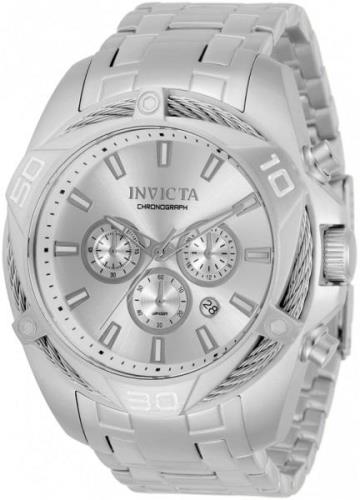 Invicta Miesten kello 34117 Hopea/Teräs Ø50 mm