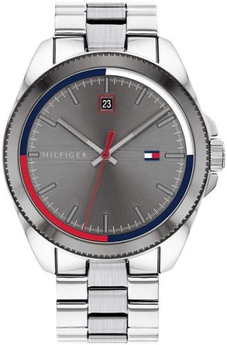 Tommy Hilfiger Miesten kello 1791684 Harmaa/Teräs Ø44 mm