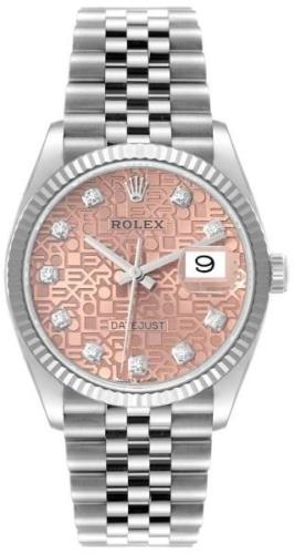 Rolex Naisten kello 126234-0023 Datejust 36 Pinkki/Teräs Ø36 mm