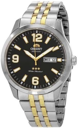 Orient 3 Star Miesten kello RA-AB0005B19B Musta/Kullansävytetty