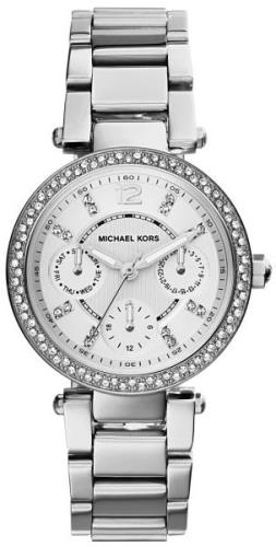 Michael Kors Naisten kello MK5615 Parker Hopea/Teräs Ø33 mm