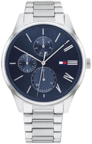 Tommy Hilfiger Miesten kello 1791850 Damon Sininen/Teräs Ø44 mm