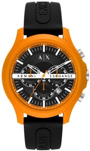 Armani Exchange Miesten kello AX2438 Hampton Musta/Kumi Ø46 mm