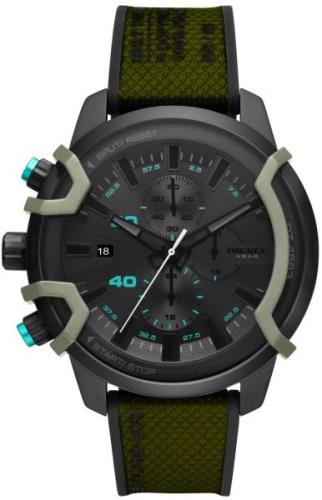 Diesel Miesten kello DZ4563 Griffed Musta/Tekstiili Ø48 mm