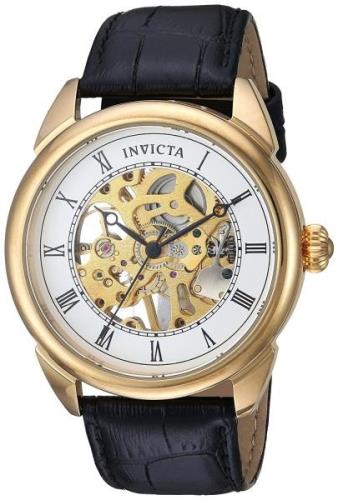 Invicta Miesten kello 23535 Specialty Valkoinen/Nahka Ø42 mm