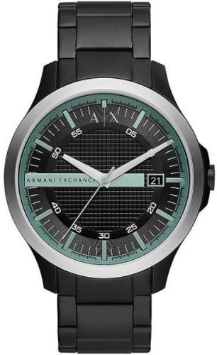 Armani Exchange Miesten kello AX2439 Hampton Musta/Teräs Ø45 mm