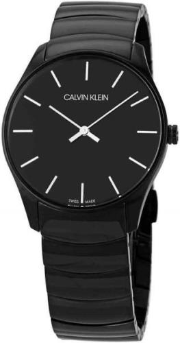 Calvin Klein K4D21441 Classic Musta/Teräs Ø38 mm