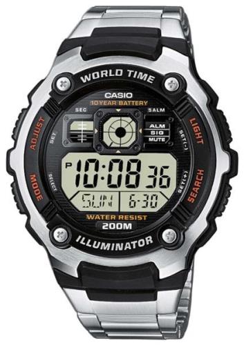 Casio Miesten kello AE-2000WD-1AVEF Collection Teräs Ø47.7 mm