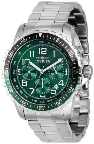 Invicta Miesten kello 39126 Specialty Vihreä/Teräs Ø45.5 mm