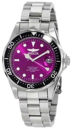 Invicta Miesten kello 10668 Pro Diver Violetti/Teräs Ø37.5 mm